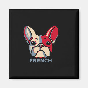 Französischer Bulldog-Dog-Spaß 1 Magnet