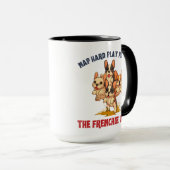 Französischer Bulldog Dog Tasse (VorderseiteRechts)