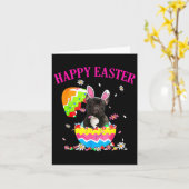 Französischer Bulldog Easter Day Hund Vater Hunde Karte (Gelbe Blume)