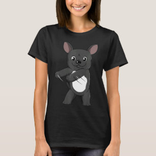 Französischer Bulldog Floss Dance Flossing Hund T-Shirt