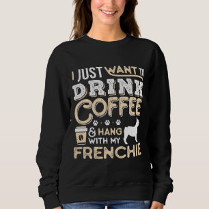 Französischer Bulldog Frenchie Hund Vater Mama und Sweatshirt