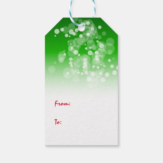 Französischer Bulldog-Geschenk Geschenkanhänger (Rückseite)