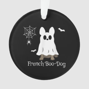 Französischer Bulldog Halloween-Boo-Dog-Geschenk Ornament