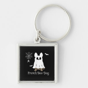 Französischer Bulldog Halloween-Boo-Dog-Geschenk Schlüsselanhänger
