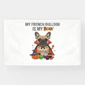 Französischer Bulldog Halloween Kostüm Mein Franzö Banner (Horizontal)