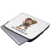 Französischer Bulldog Halloween Kostüm Mein Franzö Laptopschutzhülle (Vorne Knopf)