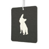 Französischer Bulldog Head Tilt Apparel, französis Autolufterfrischer (Links)