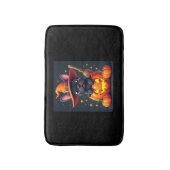 Französischer Bulldog Hexenkürbis Halloween Mens W Badematte (Vorderseite Vertikal)