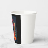 Französischer Bulldog Hexenkürbis Halloween Mens W Pappbecher (Links)