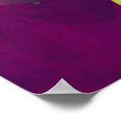 Französischer Bulldog Hipster Doster Poster (Ecke)