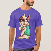 Französischer Bulldog Hund I Liebe Mama Tattoo Lov