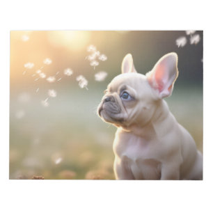 Französischer Bulldog Hund Tiere Ruhe Notizblock