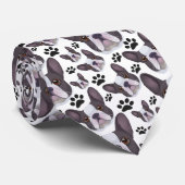 Französischer Bulldog-Hund-Welpenhund Krawatte (Gerollt)