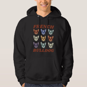 Französischer Bulldog-Hundebesitzer, französische  Hoodie