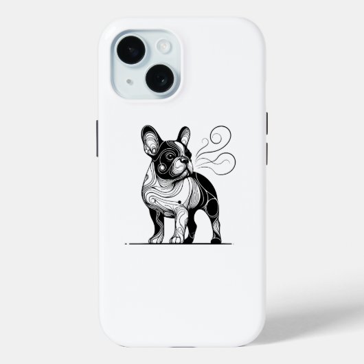 Französischer Bulldog - Hundeliebhaber Case-Mate iPhone Hülle (Rückseite)