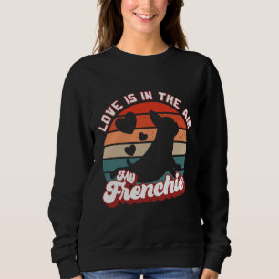 Französischer Bulldog-I-Liebe ist in meiner French Sweatshirt