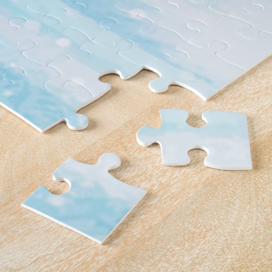 Französischer Bulldog in Christmas Delivery LKW Sc Puzzle (Seite)