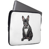 Französischer Bulldog in Tuxedo Laptopschutzhülle (Vorne Rechts)