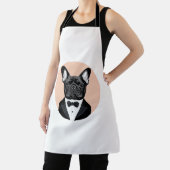 Französischer Bulldog in Tuxedo Schürze (InSitu)