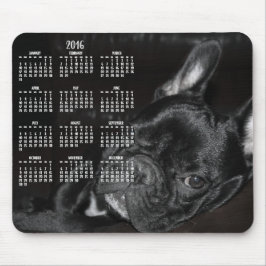 Französischer Bulldog-Kalender 2016 - Maus-Pad Mousepad