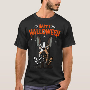Französischer Bulldog-Kostüm Hund Halloween T-Shirt