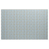 Französischer Bulldog Light Blue Stoff (Yard (91,4 cm))