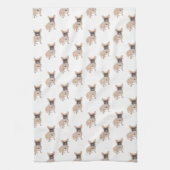 Französischer Bulldog (Masked) Geschirrtuch (Vertikal)