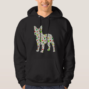 Französischer Bulldog mit Gartenwerkzeugen Hoodie