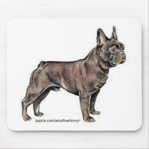 Französischer Bulldog! Mousepad