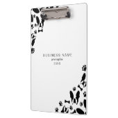 Französischer Bulldog-Muster Klemmbrett (Links)