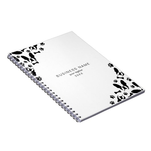 Französischer Bulldog-Muster Notizblock (Rechte Seite)