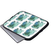 Französischer Bulldog Neopren Laptop-Sieb 10" Laptopschutzhülle (Vorne Knopf)