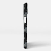 Französischer Bulldog Niedlich Hund Silhouette Ras iPhone Hülle (Rechte Seite)