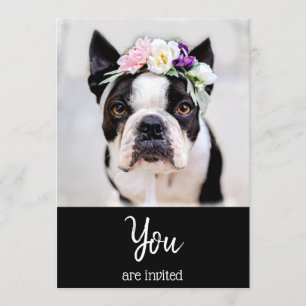 *~* Französischer Bulldog Niedliche Frenchie-Veran Einladung