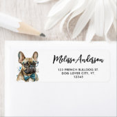 Französischer Bulldog Personalisierte Haustier-Rüc (Insitu)