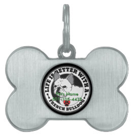 Französischer Bulldog Personalisiertes Leben besse Tiermarke