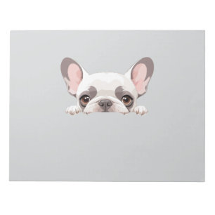 Französischer Bulldog pinkelt Niedliches liebenswe Notizblock