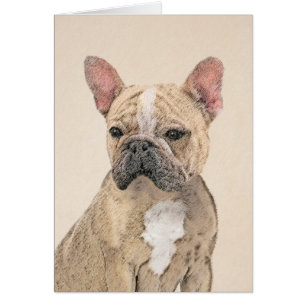 Französischer Bulldog (Sable) Gemälde - Niedlich O
