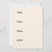 Französischer Bulldog (Sable) Gemälde - Niedlich O Einladung (Rückseite)