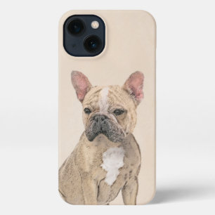 Französischer Bulldog (Sable) Gemälde - Niedlich O iPhone 13 Hülle
