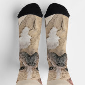 Französischer Bulldog (Sable) Gemälde - Niedlich O Socken (Oben)