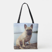 Französischer Bulldog Tasche (Rückseite)