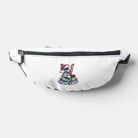 Französischer Bulldog Video Game Controller Lichts Bauchtasche (Ablage )