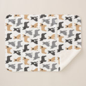 Französischer Bulldog - Wählen Sie Ihre Farbe! Sherpadecke (Vorderseite (Horizontal))