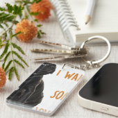 Französischer Bulldog Weckte neben jemandem, der L Schlüsselanhänger (Vorderseite rechts)