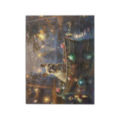 Französischer Bulldog Weihnachtsfest Reise Notizblock (Rotiert)