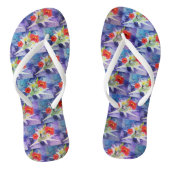 Französischer Bulldog Welpe auf einem Leaf, Dinge Badesandalen (Fußbett)