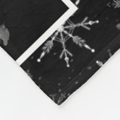 Französischer Bulldog Welpe in Santa's Hat Fleece (Ecke)