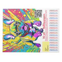 Französischer Bulldog Welpenriss vom Flyer