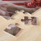 Französischer Bulldog zu Weihnachten Puzzle (Seite)